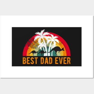 Australia Fathers Day - Best Dad Ever Posters and Art